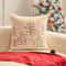 Modern Christmas Embroidered Plush Pillowcase Soft Decorative Throw Pillow Cover 4