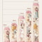 Cartoon Transparent Toy Storage Bucket With Lid Cute Plush Doll Organizer Tube 5