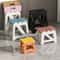 Portable Plastic Folding Stool AntiSlip Outdoor Camping Fishing Chair 0