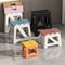 Portable Plastic Folding Stool AntiSlip Outdoor Camping Fishing Chair 0