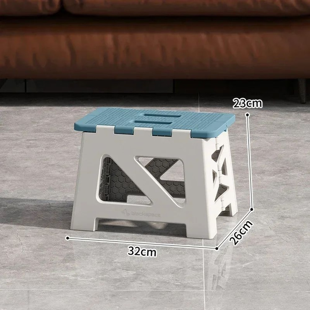 Portable Plastic Folding Stool AntiSlip Outdoor Camping Fishing Chair 8