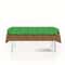 Green Pixel Lawn Disposable Rectangular Tablecloth Party Event Decoration Cover 3
