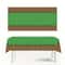 Green Pixel Lawn Disposable Rectangular Tablecloth Party Event Decoration Cover 4