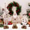 Adjustable Extendable Christmas Plush Dolls Santa Snowman Reindeer Tabletop Decorations 0
