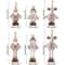 Adjustable Extendable Christmas Plush Dolls Santa Snowman Reindeer Tabletop Decorations 1