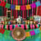 Colorful Dia De Los Muertos Papel Picado Banner Mexican Party Carnival Decoration 3