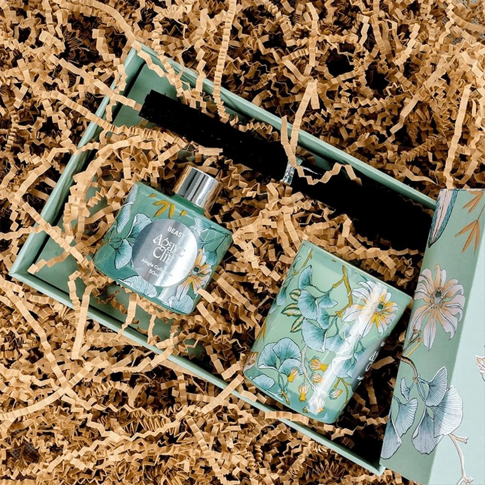 Colorful Crinkle Cut Shredded Paper Gift Box Filler Decorative Packaging For Wedding Party Gifts 2