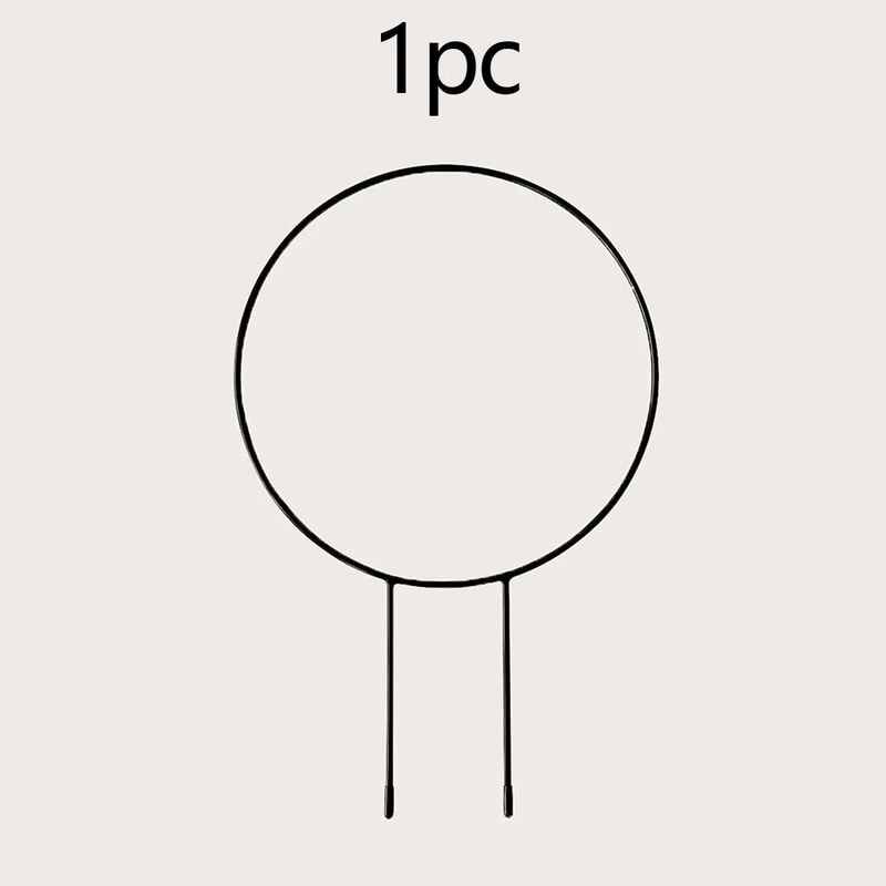 Black Iron Garden Trellis Rustproof Climbing Plant Support For Indoor Outdoor Decor 6