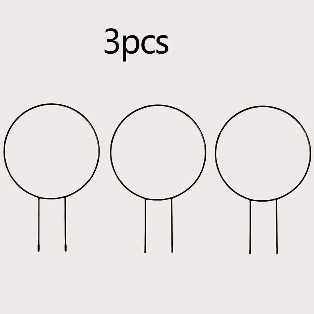 Black Iron Garden Trellis Rustproof Climbing Plant Support For Indoor Outdoor Decor 8