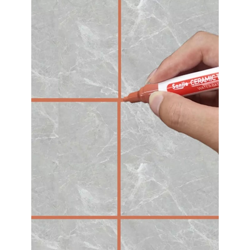 Waterproof Tile Grout Repair Pen AntiMildew Ceramic Gap Whitening Marker 8