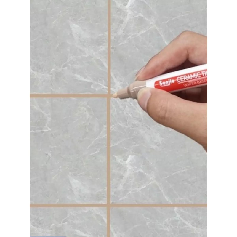 Waterproof Tile Grout Repair Pen AntiMildew Ceramic Gap Whitening Marker 10