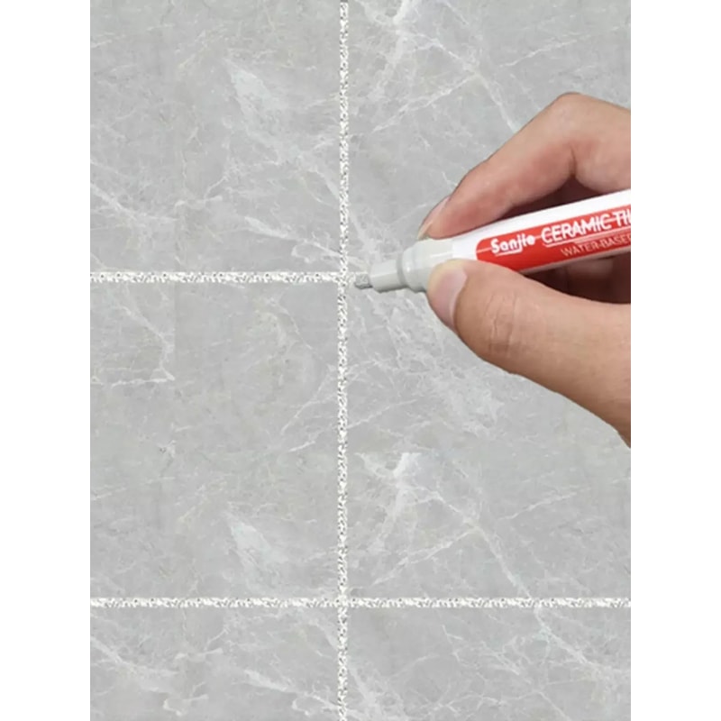 Waterproof Tile Grout Repair Pen AntiMildew Ceramic Gap Whitening Marker 12