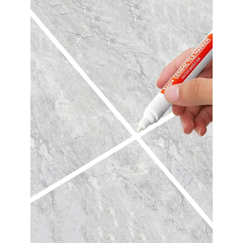 Waterproof Tile Grout Repair Pen AntiMildew Ceramic Gap Whitening Marker 13