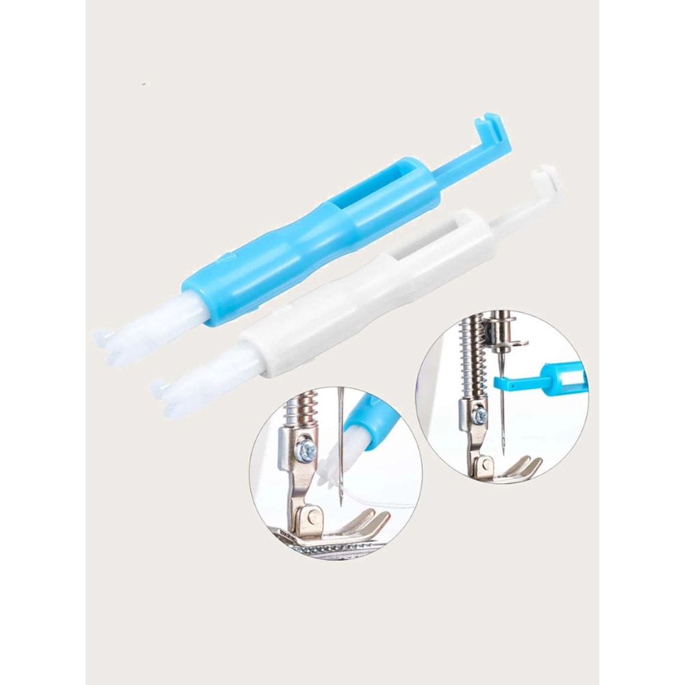 Automatic Needle Threader Tool Quick DIY Sewing Cross Stitch Threading Device 2