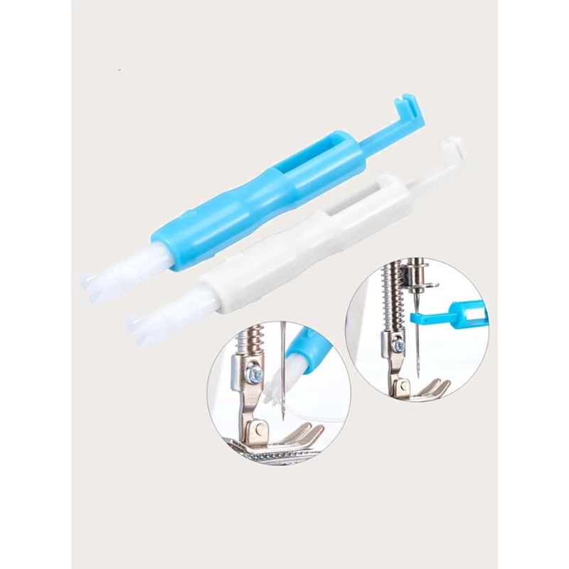 Automatic Needle Threader Tool Quick DIY Sewing Cross Stitch Threading Device 2