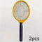 Lightweight Electric Mosquito Swatter Compact HighEfficiency Bug Zapper Racket 6
