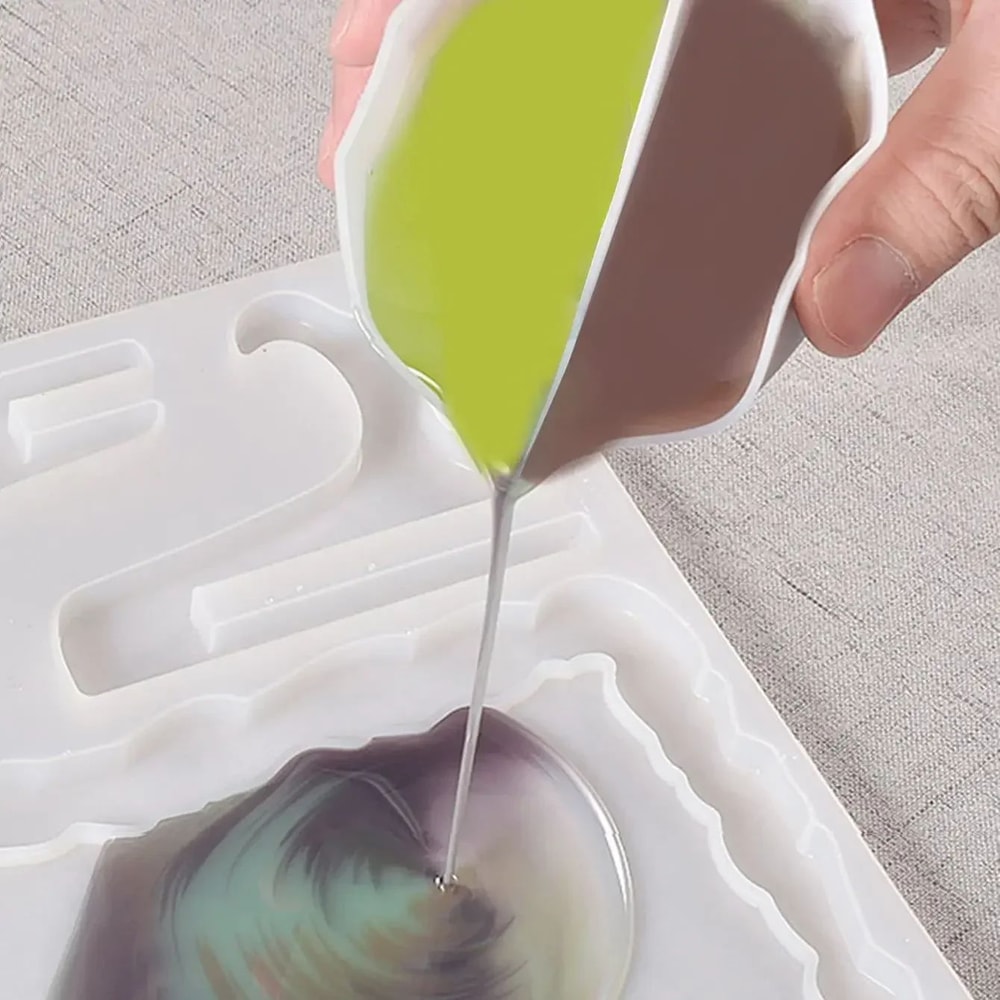 Amazing Fluid Art Silicone Diverter DIY Liquid Art Craft Dispenser Tool 2