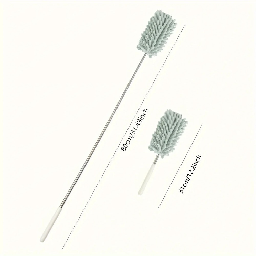 Mini Telescopic Chenille Duster Washable Extendable LintFree Cleaning Tool 4