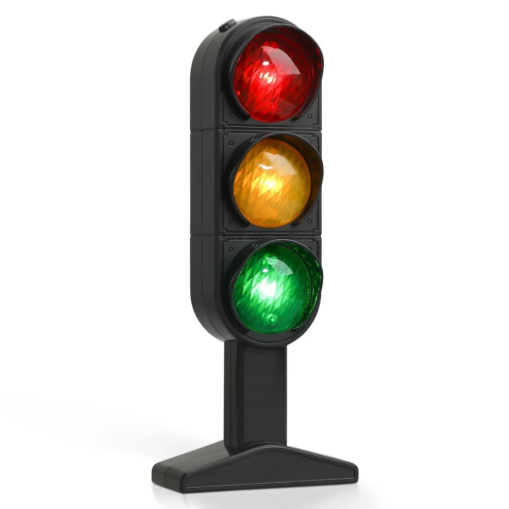 Mini Simulation Traffic Light Lamp LED Toy Road Signal Desk Ornament 7