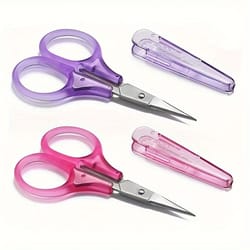 precisionpro mini craft scissors set – detail cutting scissors for paper, scrapbooking, sewing & beauty
