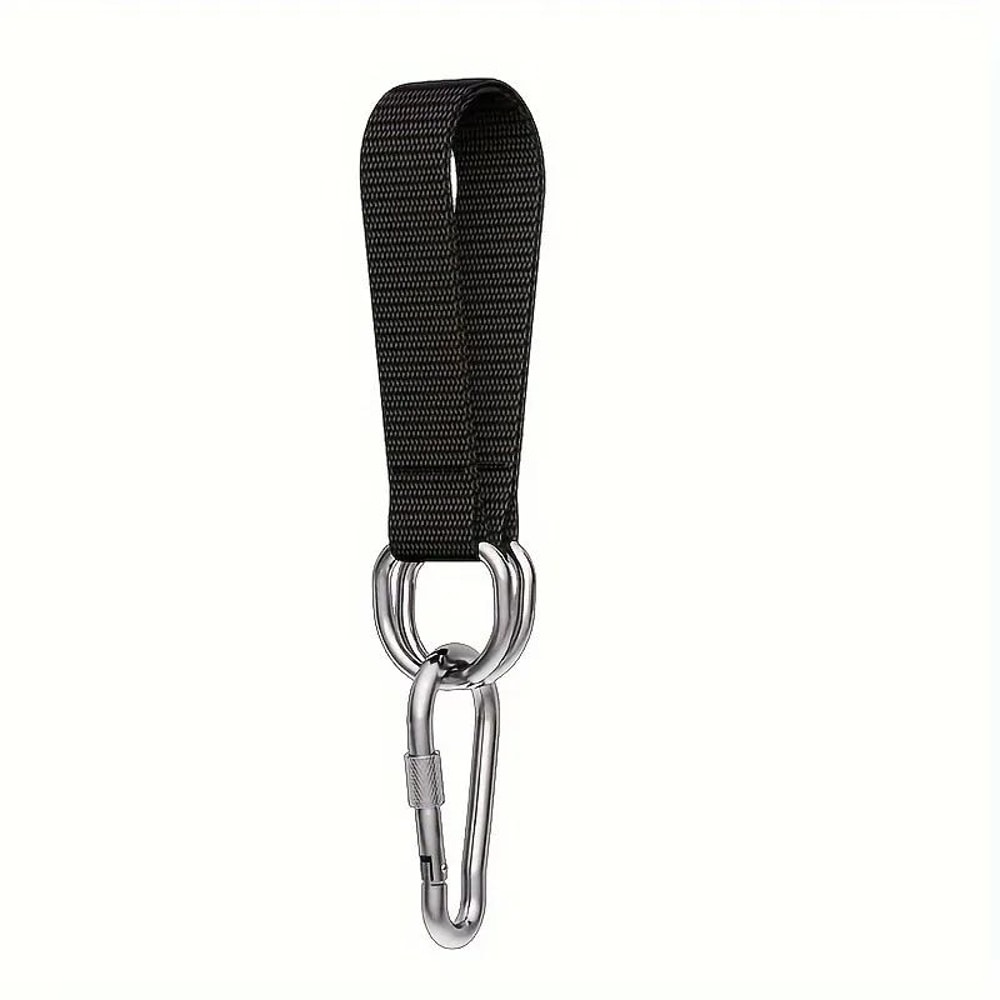 HeavyDuty Hammock Hanging Belt Straps With Steel Alloy Hooks Adjustable Outdoor Camping Swing Susp 6
