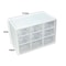 Dustproof MultiGrid Desktop Drawer Organizer Box Portable Jewelry Cosmetics Storage Case 9