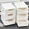 Mini Chic 3Tier Desk Drawer Organizer Compact Office Supplies Jewelry Cosmetics Storage Solution 0