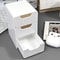 Mini Chic 3Tier Desk Drawer Organizer Compact Office Supplies Jewelry Cosmetics Storage Solution 1