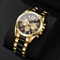 Luxury Roma Dial Mens Quartz Watch 42mm Business Stainless Style Wristwatch 7