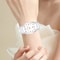 LIGE Elegant Square Womens Quartz Watch Luxury Ceramic Stainless Calendar Ladies Wristwatch 9