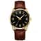 Luxury Minimalist Mens Quartz Watch Ultra Thin 40mm Business Leather Band Wristwatch 6