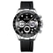 POEDAGAR Luxury Military Chronograph Mens Watch Waterproof Luminous Quartz Wristwatch With Date 6