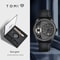 TOMI Executive Minimalist Mens Quartz Watch Gift Set With Double Detachable Straps 0