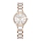 Retro Luxe Diamond Inlaid Womens Waterproof Stainless Steel Quartz Watch 5
