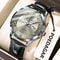 POEDAGAR 978 Luxury Business Mens Leather Quartz Watch With Luminous Date Week Display 7