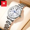 OLEVS Elegance Waterproof Stainless Steel Womens Quartz Watch 0