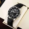 YOLAKO V248 Classic Business Mens Leather Quartz Watch With Full Calendar 6