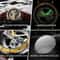 YASHIDUN 1009 Golden Bridge Skeleton Automatic Mens Mechanical Watch 4