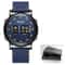 MEGIR 2137 Military Sport Roller Pointer Mens Quartz Watch With Leather Strap 6