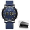 MEGIR 2137 Military Sport Roller Pointer Mens Quartz Watch With Leather Strap 6