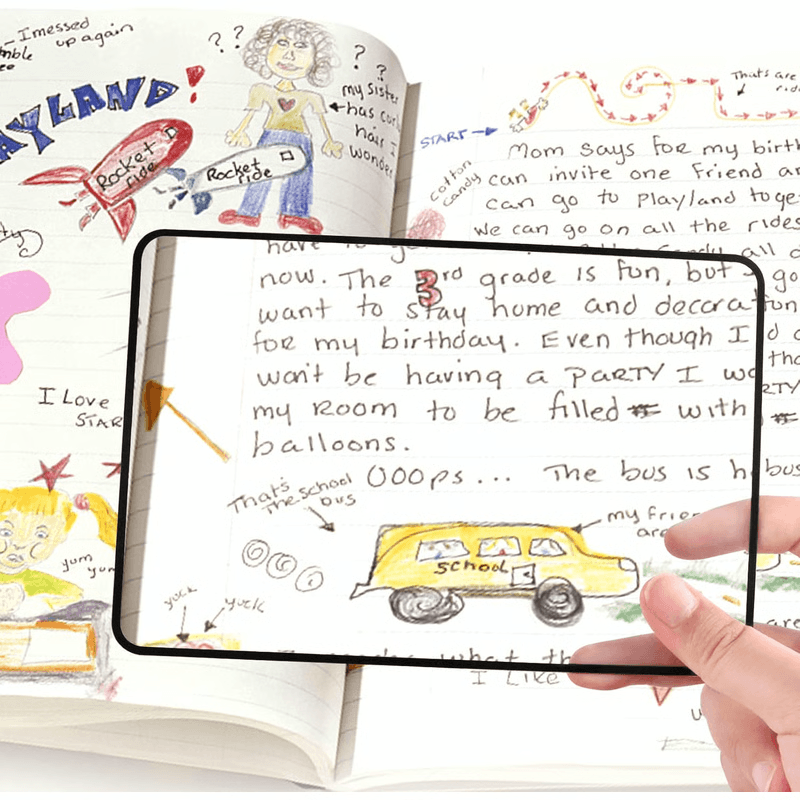 Full Page Magnifying Sheet For Smooth Reading Clear Text And Less Eye Strain 7