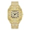 TVK CK1362 Luxury Gold Diamond Unisex Rectangle Quartz Watch 6