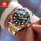 OLEVS 3610 Luxury Waterproof Stainless Steel Mens Quartz Watch With Luminous Calendar 2