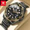 OLEVS 3610 Luxury Waterproof Stainless Steel Mens Quartz Watch With Luminous Calendar 6