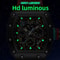 Barrel Hollow Luminous Mens Quartz Watch With Calendar Tonneau Sport Design 4