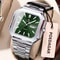 POEDAGAR Luxury Square Waterproof Mens Quartz Watch With Luminous Date Week 2
