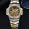 LONGLUX Luxury Skeleton Automatic Mens Diamond Stainless Steel Watch 8