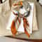 Luxury SilkFeel Square Scarf For Women 276in Satin Headband Neck Wrap Hair Bandana 3