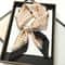 Luxury Satin Square Scarf For Women 276in Printed SilkFeel Neck Hair Bandana Wrap 5