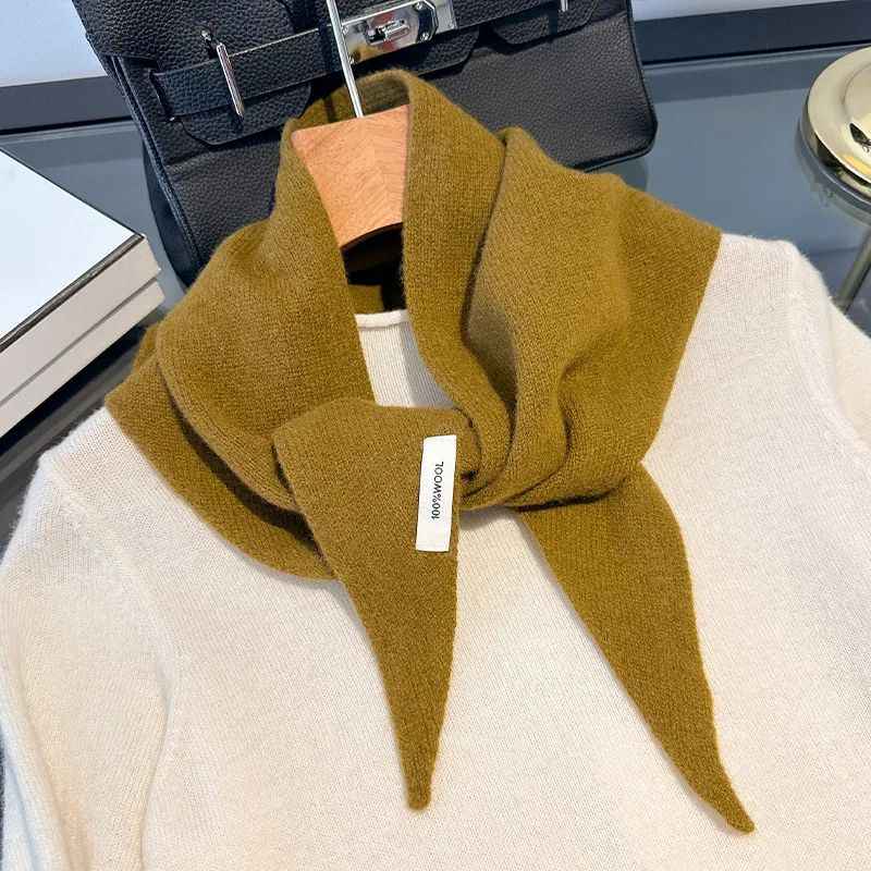 Luxury 100 Wool Winter Shawl For Women Long Warm CashmereFeel Hijab Pashmina Wrap 15